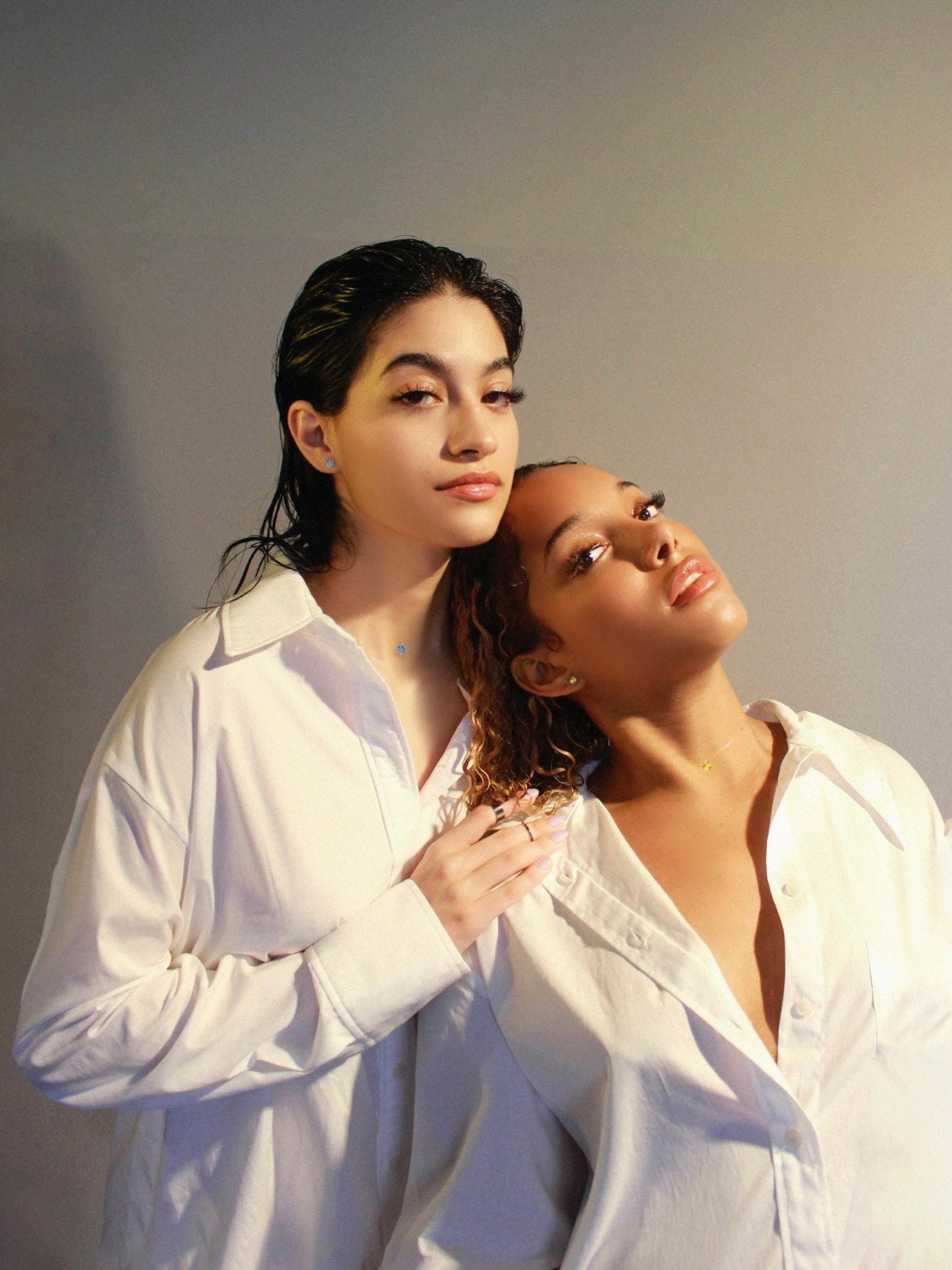 Birthstone Necklace 925 Silver x Cubic Zirconia Solitaire Pendant & Clear Chocker Chain Gift Valentine's Day