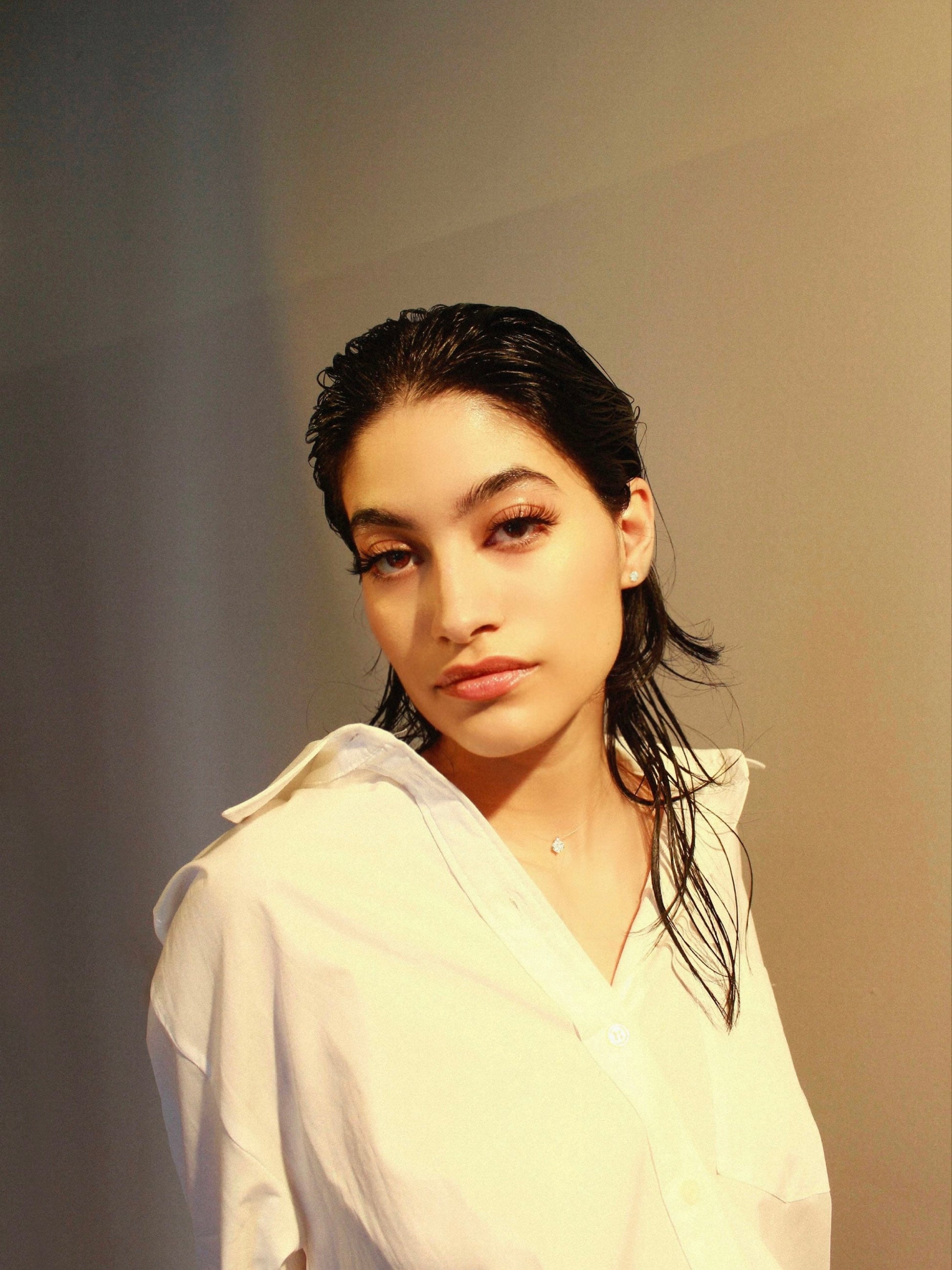 Birthstone Necklace 925 Silver x Cubic Zirconia Solitaire Pendant & Clear Chocker Chain Gift Valentine's Day